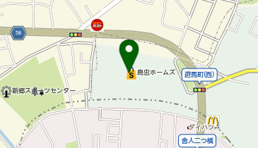 パステル草加舎人店の地図画像