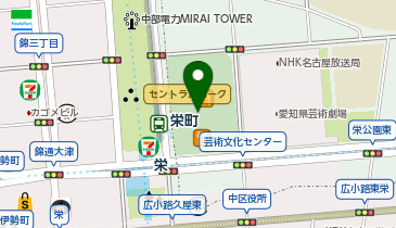 アレックスコンフォートオアシス21の地図画像