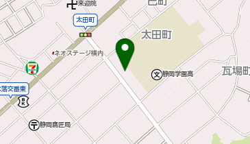 moiの美容室の地図画像