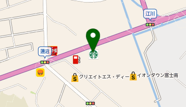 イオンタウン富士南の地図画像