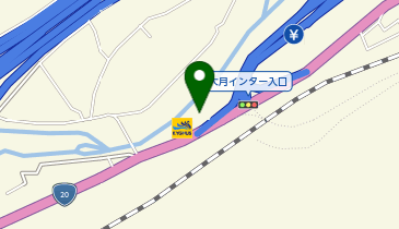 カーライフガレージ大月インター店の地図画像