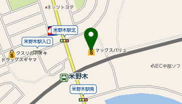 フィットイージー日進米野木店の地図画像