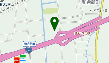 フィットイージー大垣東店の地図画像
