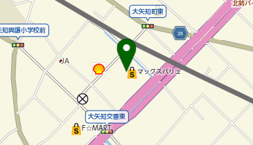 フィットイージー四日市大矢知店の地図画像