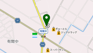 株式会社三十三銀行明和支店の地図画像