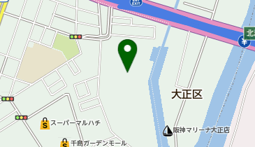 阪神ゴルフセンター大正店スクール受付の地図画像