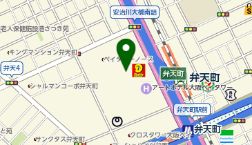 グランドロッジ大阪ベイタワーの地図画像
