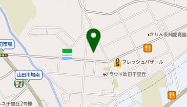 佐竹食品ビエラ千里丘店の地図画像