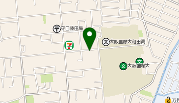 大阪国際大学・短期大学部同窓会の地図画像