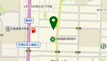 大阪信愛修道院の地図画像