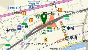 ラコレ京橋京阪モール店の地図画像