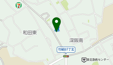 散髪屋朔の地図画像