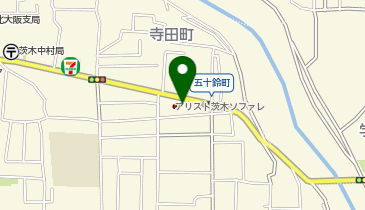 メイプル薬局茨木店の地図画像