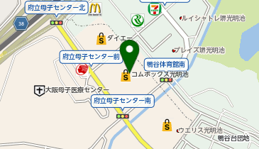 インド料理プジャ和泉光明池店の地図画像