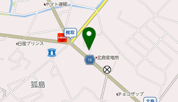 元祖からあげ本舗福まる和歌山梶取店の地図画像