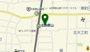 富国生命保険相互会社大和郡山営業所の地図画像