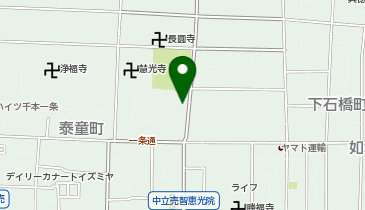 ぜろの会動物病院の地図画像