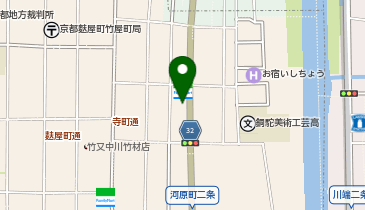 焼鳥仰あおぐの地図画像