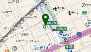 hana華cafeの地図画像