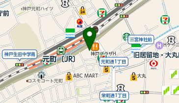 BEAUTYSALONいちおし元町店の地図画像