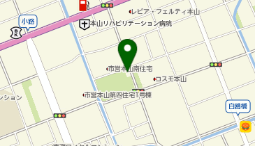 本山南地域福祉センターの地図画像