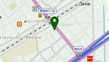 グループホームegaoの地図画像