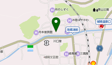 ほう臼庵城崎北柳通り店の地図画像