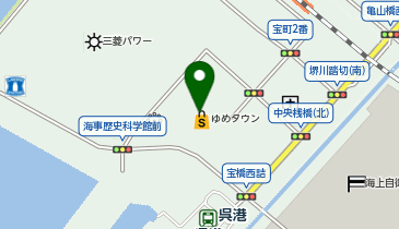 ラパックス呉ゆめタウン店の地図画像