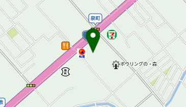 美容室ハレル・ミホの地図画像