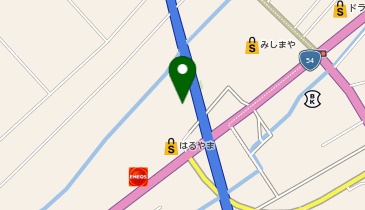 炉端かば雲南店の地図画像