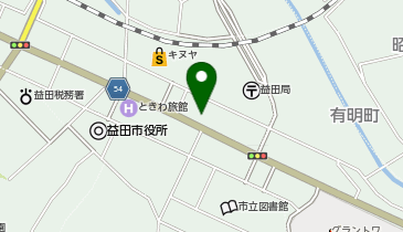 グラストンベリーの地図画像