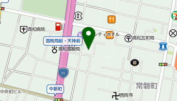 salonHunkyDoryの地図画像