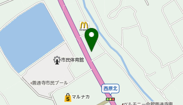 コンパス善通寺GROWの地図画像