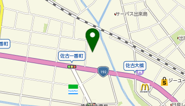 ライオンズマンション徳島佐古一番町の地図画像