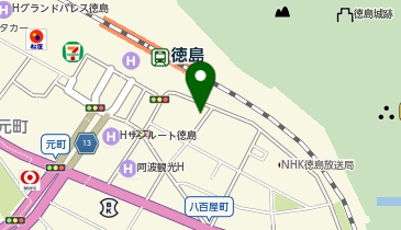 クリップ(QLiP)プログラミングスクール徳島本校の地図画像