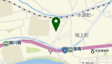 旭西部塾の地図画像