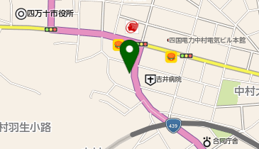 四万十弓具の地図画像