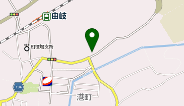 ホワイト急便はるか由岐店の地図画像