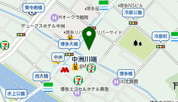 髪と頭皮に優しい美容室TOWAの地図画像
