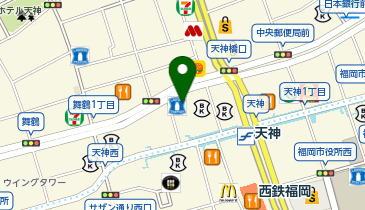 マイム中州川端店の地図画像