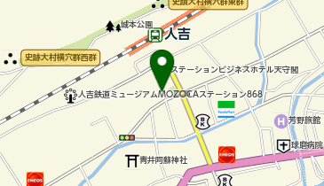 米津米店お食事処米米の地図画像
