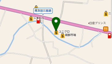 株式会社ヒライ新鮮市場日田友田店の地図画像