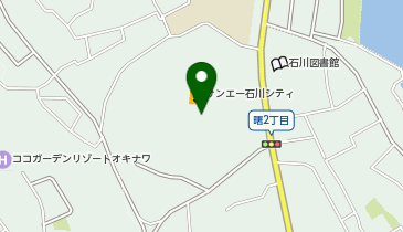 ジュエルカフェ サンエー石川シティ店の地図画像