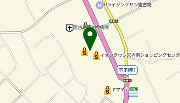 冨士天ぷらいだ天宮古南店の地図画像