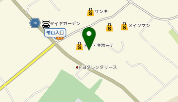 大漁丼家宮古島店の地図画像