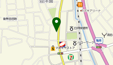 モイスティーヌ日向北町サロンの地図画像