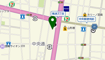 selectSIM宮崎橘店の地図画像