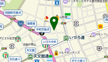 デジタルハリウッドSTUDIO鹿児島の地図画像