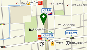 大進創寫館岡山店の地図画像