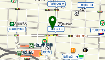 株式会社日本旅行 松山支店の地図画像